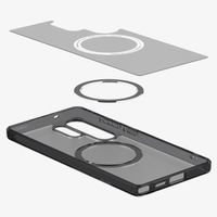 Spigen Cover Posteriore Ultra Ibrida con MagSafe Samsung Galaxy S25 Ultra - Frost Black