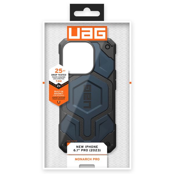 UAG Cover Posteriore Monarch Pro Apple iPhone 15 Pro - Mallard