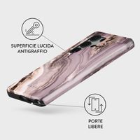 Burga Cover Posteriore Resistente Samsung Galaxy S25 - Golden Taupe