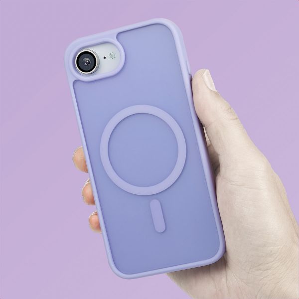imoshion Cover posteriore Color Guard con MagSafe Apple iPhone 17e / 16e - Lilla