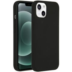 Accezz Cover in silicone liquido con MagSafe Apple iPhone 13 Mini - Nero