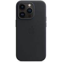 Apple Cover Posteriore in Pelle con MagSafe Apple iPhone 14 Pro - Midnight