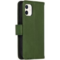 imoshion Cover a libro di Lusso Apple iPhone 12 Mini - Verde