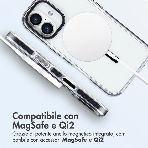 imoshion Cover Combat MagSafe Apple iPhone 16 - Nero
