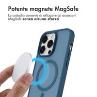 imoshion Cover posteriore Color Guard con MagSafe Apple iPhone 14 Pro Max - Blu scuro