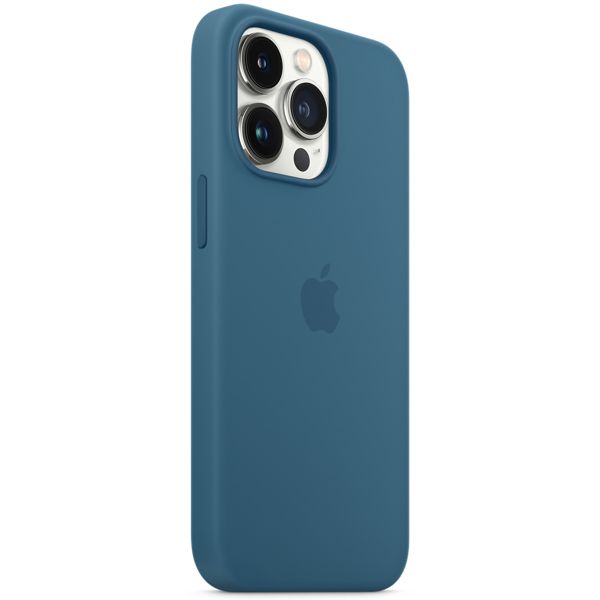Apple Cover Posteriore in Silicone con MagSafe Apple iPhone 13 Pro - Blue Jay