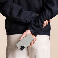 Accezz Cover a libro Edge rimovibile con MagSafe Apple iPhone 18 Pro / 17 Pro - Grigio