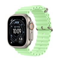 Apple Cinturino Ocean Apple Watch | 44/45/46/49 mm - Neon / Green Black Titanium