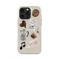 Burga Cover Posteriore Resistente con MagSafe Apple iPhone 15 Pro - Oat Milk Please