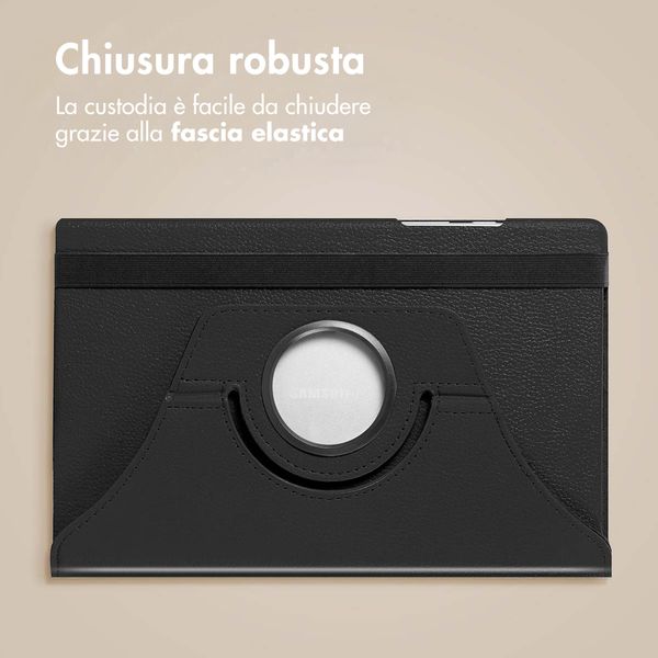 imoshion Cover Girevole a 360° Samsung Galaxy Tab S11 - Nero