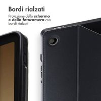 Accezz Cover Tablet Classica Samsung Galaxy Tab A9 8.7 pollici - Nero