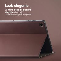 Accezz Cover Tablet Classica Samsung Galaxy Tab A9 Plus - Marrone