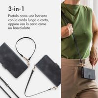imoshion Cover a libro con Cordino Apple iPhone 16 - Nero