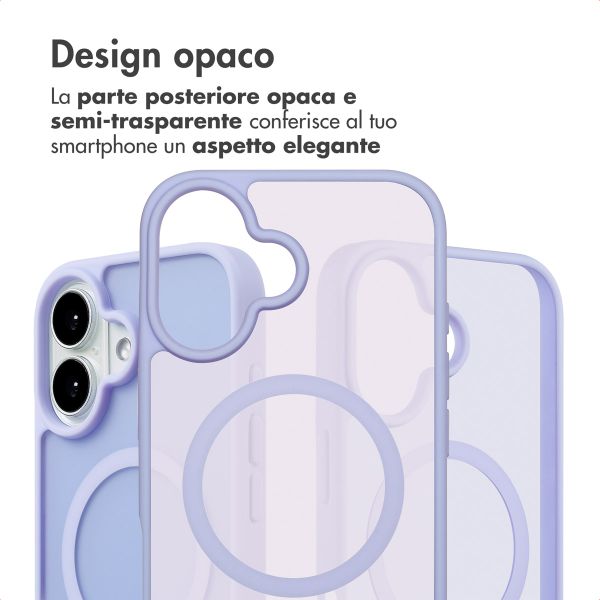 imoshion Cover posteriore Color Guard con MagSafe Apple iPhone 16 - Lilla