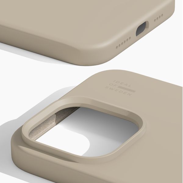 iDeal of Sweden Cover in silicone con MagSafe Apple iPhone 14 Pro Max - Beige