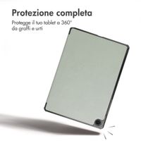 imoshion Cover a libro Trifold Samsung Galaxy Tab A9 Plus - Verde chiaro