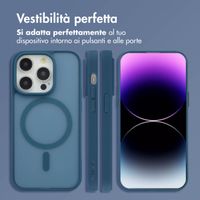 imoshion Cover posteriore Color Guard con MagSafe Apple iPhone 14 Pro - Blu scuro