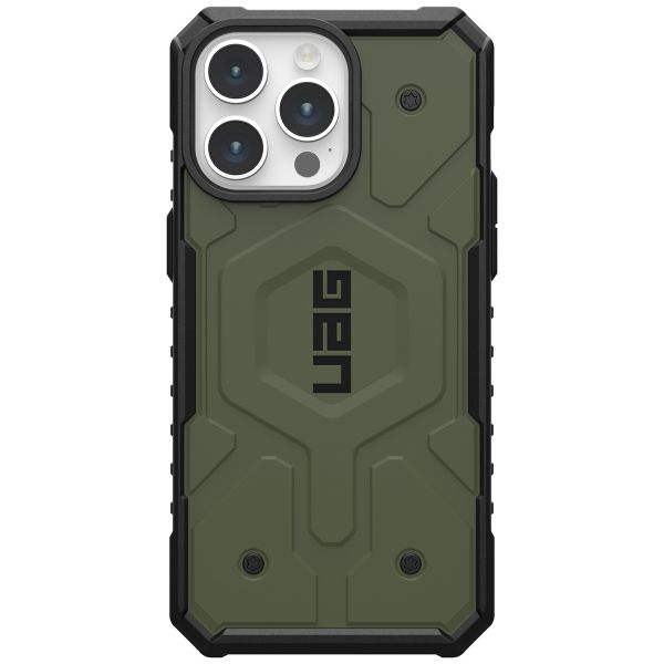 UAG Cover Posteriore Pathfinder con MagSafe Apple iPhone 15 Pro Max - Olive Drab