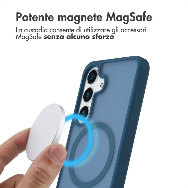 imoshion Cover posteriore Color Guard con MagSafe Samsung Galaxy S25 - Blu scuro