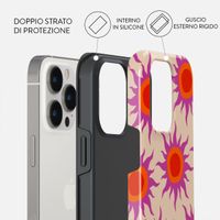 Burga Cover Posteriore Resistente Apple iPhone 14 Pro - Sunset Glow