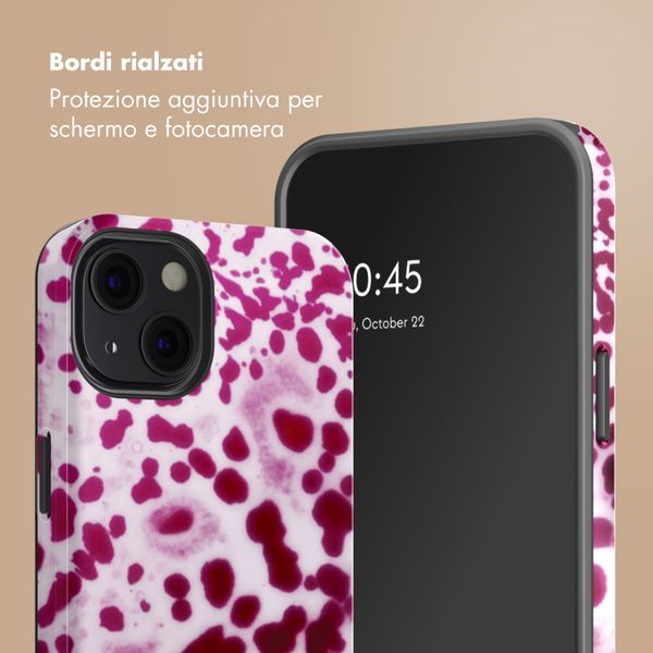 Selencia Cover posteriore Vivid con MagSafe Apple iPhone 13 - Cosmic Orchid