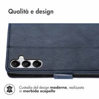 imoshion Cover a libro di Lusso Samsung Galaxy A16 - Blu scuro