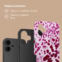 Selencia Cover Posteriore Vivid Apple iPhone 16 - Cosmic Orchid