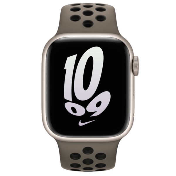 Apple Cinturino Nike Sport Apple Watch | 38/40/41/42 mm - Taglia S/M/L - Olive Grey / Black