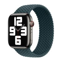 Apple Cinturino Solo intrecciato Apple Watch | 44/45/46/49 mm - Taglia 6 - Rainforest