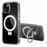 Accezz Cover con anello e supporto con MagSafe Apple iPhone 13 - Trasparente