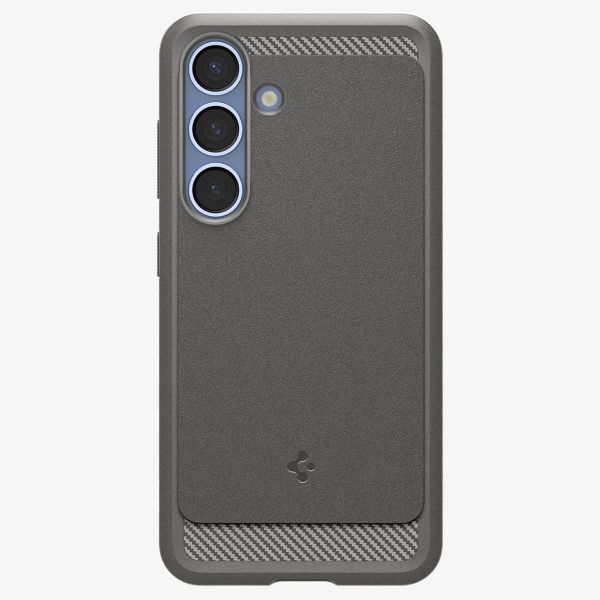 Spigen Cover Rugged Armor con MagSafe Samsung Galaxy S25 - Marble Gray