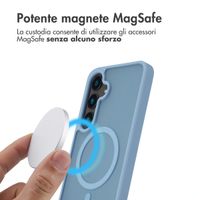 imoshion Cover posteriore Color Guard con MagSafe Samsung Galaxy S24 Plus - Azzurro