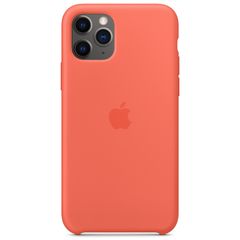 Apple Cover in Silicone Apple iPhone 11 Pro - Clementine Orange