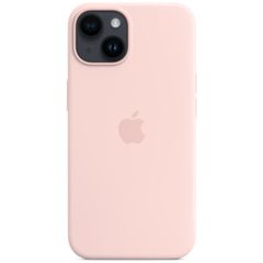 Apple Cover Posteriore in Silicone con MagSafe Apple iPhone 14 - Chalk Pink