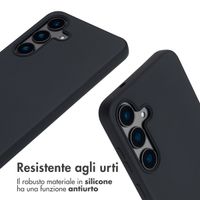imoshion Cover in Silicone con Cordino Samsung Galaxy S25 FE - Nero