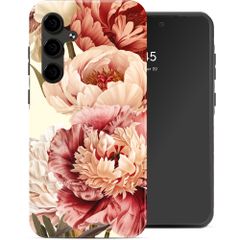 Selencia Cover Posteriore Vivid Samsung Galaxy S24 FE - Vintage Peony