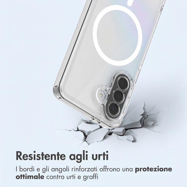 imoshion Cover posteriore protettiva con MagSafe Samsung Galaxy A37 (5G) - Trasparente