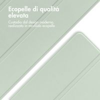 imoshion Cover a libro Trifold Samsung Galaxy Tab A11 / A9 8.7 pollici - Verde chiaro