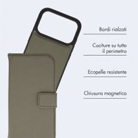imoshion Cover a libro di lusso 2-in-1 rimovibile Apple iPhone 18 Pro / 17 Pro - Verde