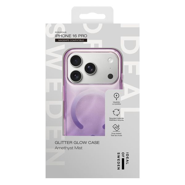iDeal of Sweden Cover Trasparente con MagSafe Apple iPhone 16 Pro - Amethyst