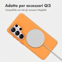 imoshion Cover posteriore Color con Thin MagSafe Ring Samsung Galaxy S26 Ultra - Arancio