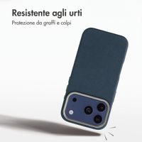 Accezz Cover Mesh con MagSafe Apple iPhone 17 Pro - Blu scuro