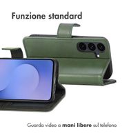 imoshion Cover a libro di Lusso Samsung Galaxy S25 FE - Verde