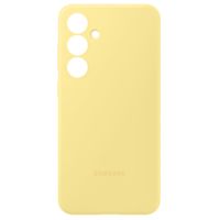 Samsung Cover originale in silicone Samsung Galaxy S24 FE - Giallo