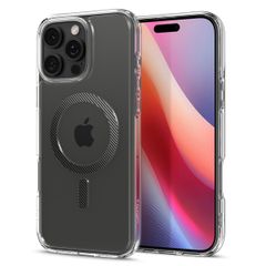 Spigen Cover Posteriore Ultra Ibrida con MagSafe Apple iPhone 16 Pro - Carbon Fiber