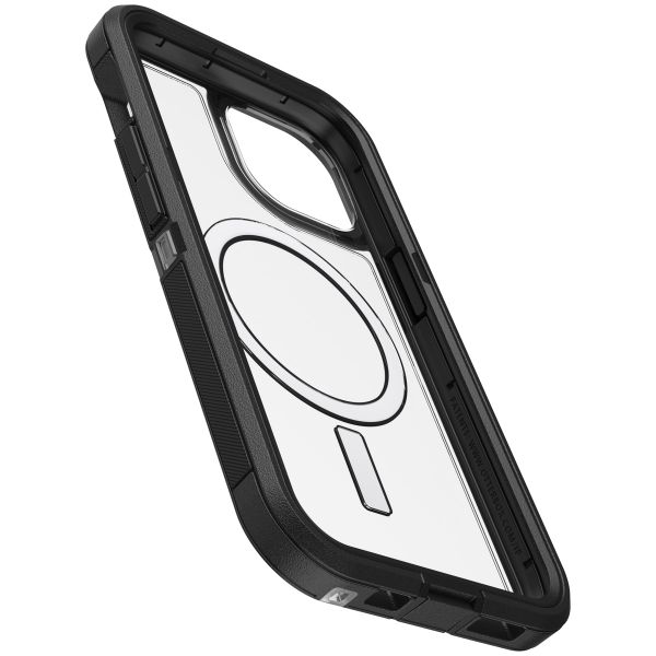 OtterBox Cover Posteriore Defender Pro con MagSafe Apple iPhone 15 - Trasparente