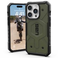 UAG Cover Posteriore Pathfinder con MagSafe Apple iPhone 15 Pro - Olive Drab