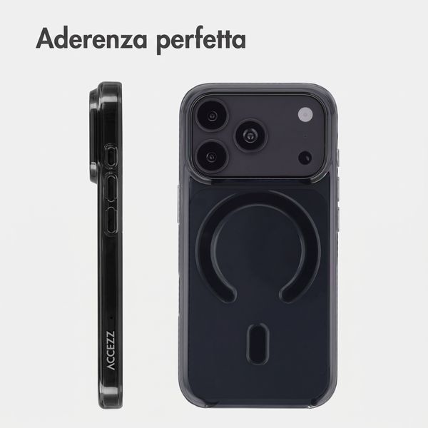 Accezz Lite custodia posteriore con MagSafe Apple iPhone 18 Pro / 17 Pro - Smokey Clear