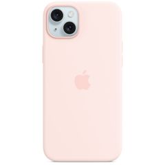 Apple Cover Posteriore in Silicone con MagSafe Apple iPhone 15 Plus - Light Pink