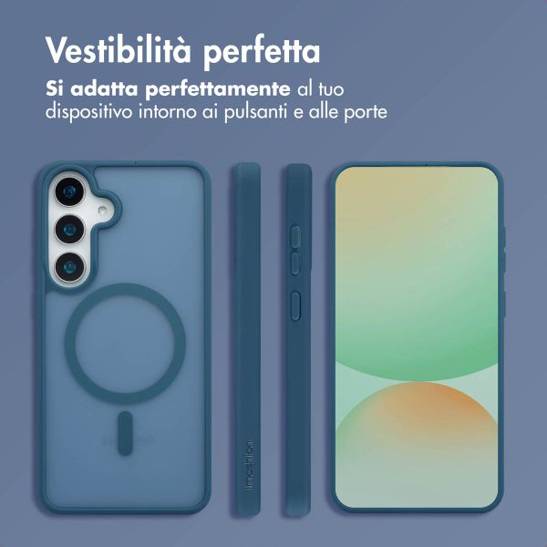 imoshion Cover posteriore Color Guard con MagSafe Samsung Galaxy S25 Plus - Blu scuro